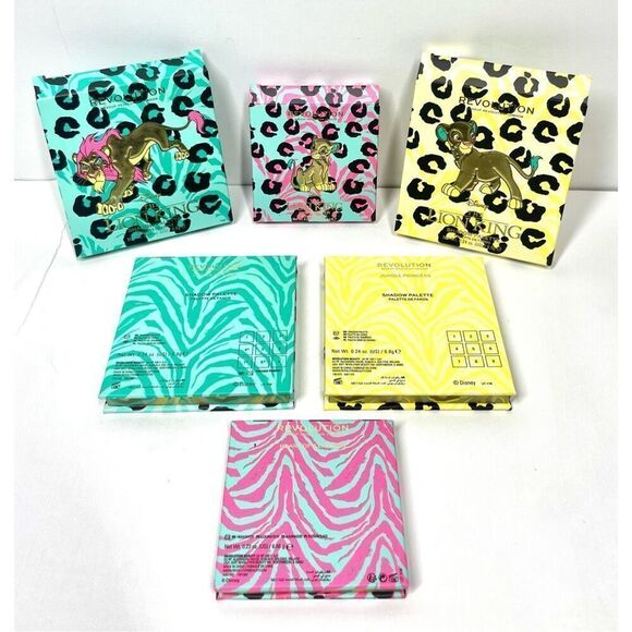 Lion King X Revolution 2 Eyeshadow Palettes Nala Heart of Princess Highlighter - Picture 5 of 5